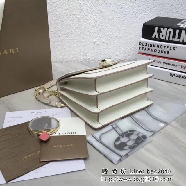 BVLGARI寶格麗 全球限量款 新琺瑯Serpenti三層蛇頭包 可手提肩背 38329 FYD1414
